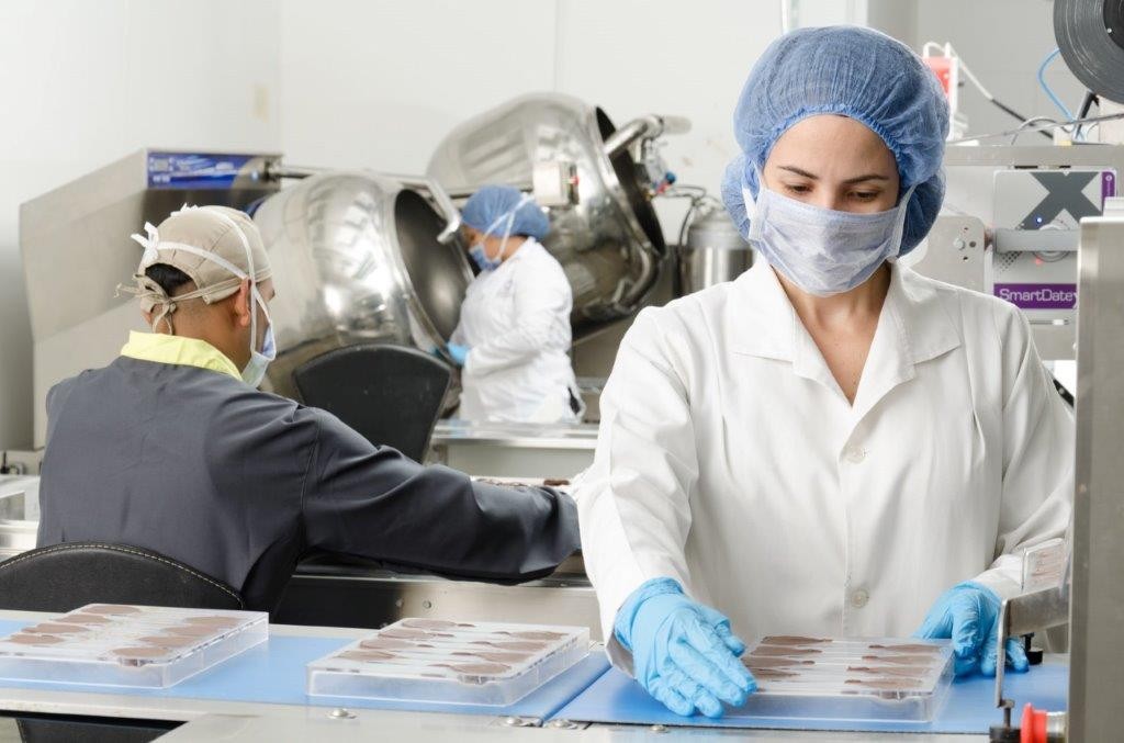 woman in a lab